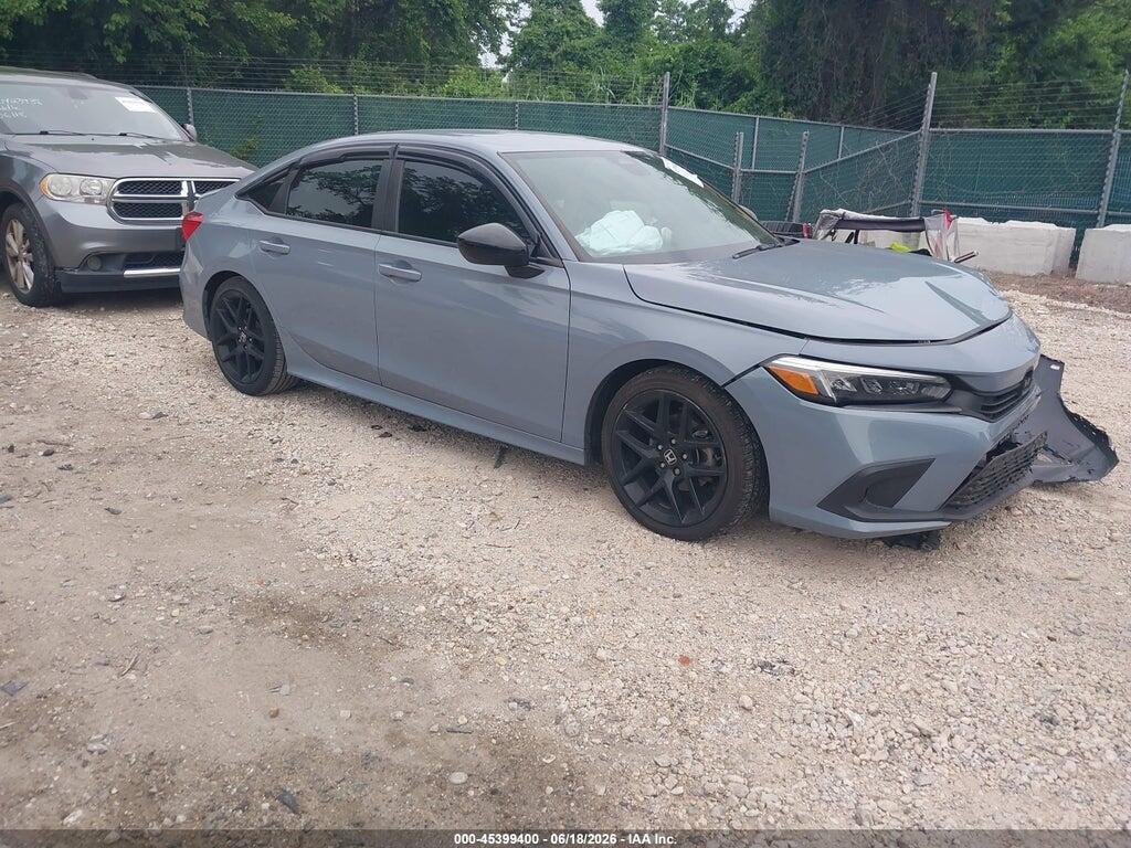 2HGFE2F57NH571015 2022 HONDA CIVIC photo no. 1