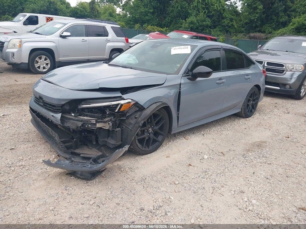 2HGFE2F57NH571015 2022 HONDA CIVIC photo no. 2