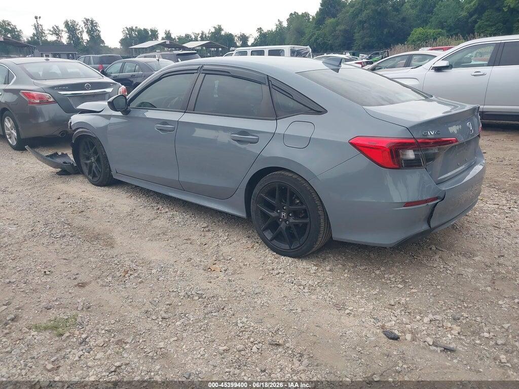 2HGFE2F57NH571015 2022 HONDA CIVIC photo no. 3