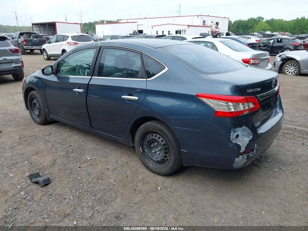 3N1AB7AP8EL661372 2014 NISSAN SENTRA photo no. 3