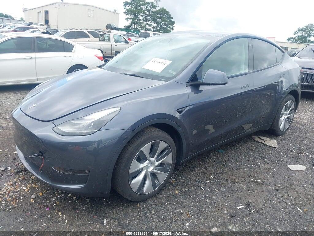 7SAYGDEE9PF710555 2023 TESLA MODEL Y photo no. 2