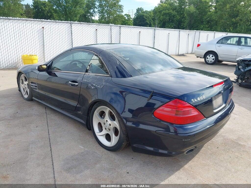 WDBSK76F65F095982 2005 MERCEDES-BENZ SL 600 photo no. 3