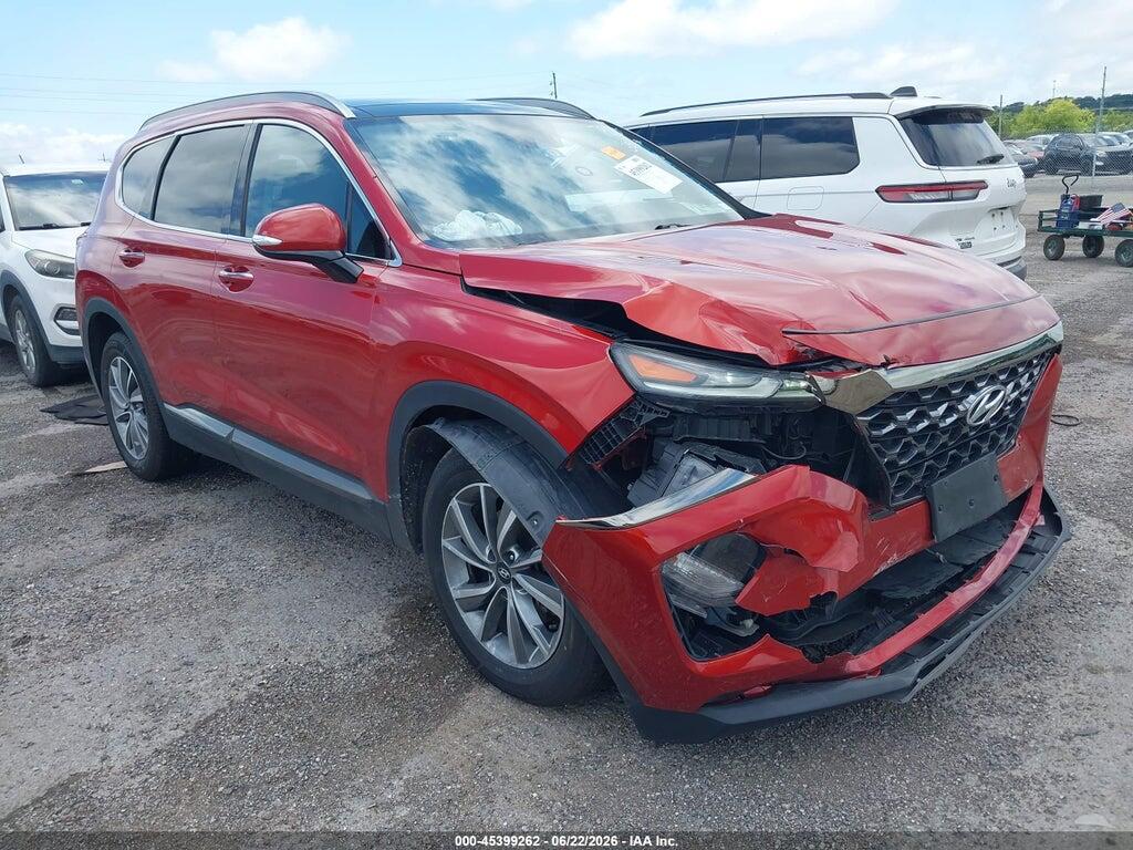 5NMS53AD1KH019737 2019 HYUNDAI SANTA FE photo no. 1