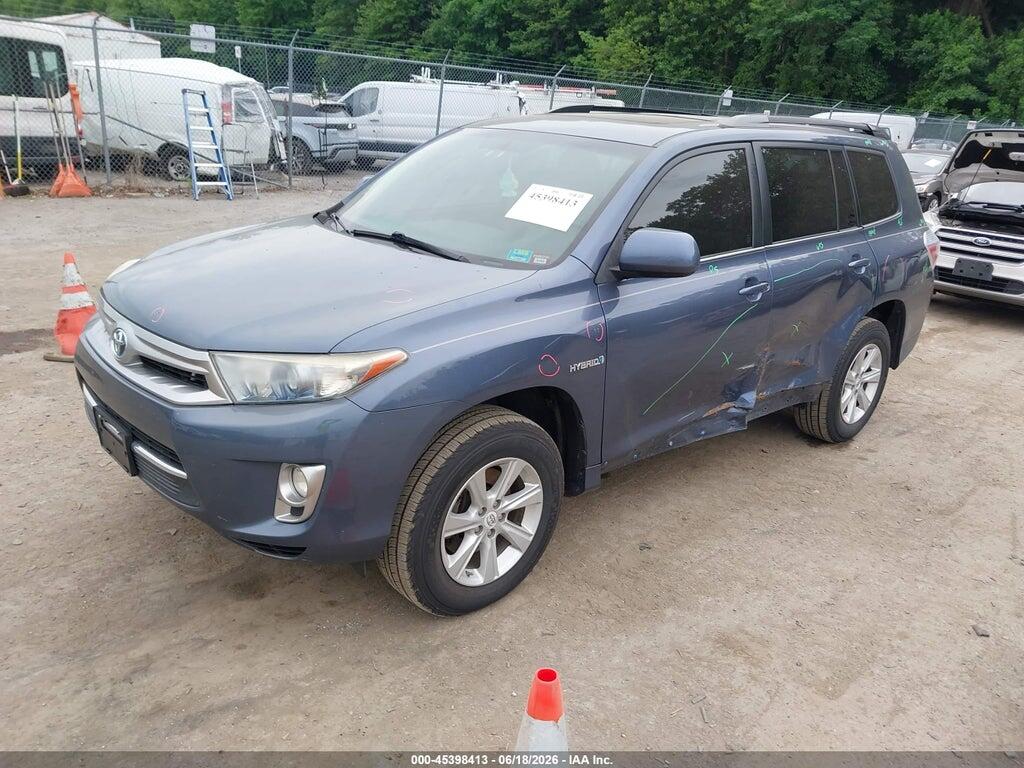 JTEBC3EH4C2009045 2012 TOYOTA HIGHLANDER HYBRID photo no. 2