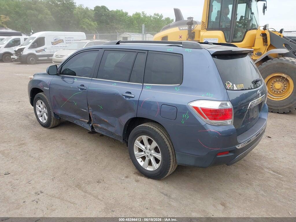 JTEBC3EH4C2009045 2012 TOYOTA HIGHLANDER HYBRID photo no. 3