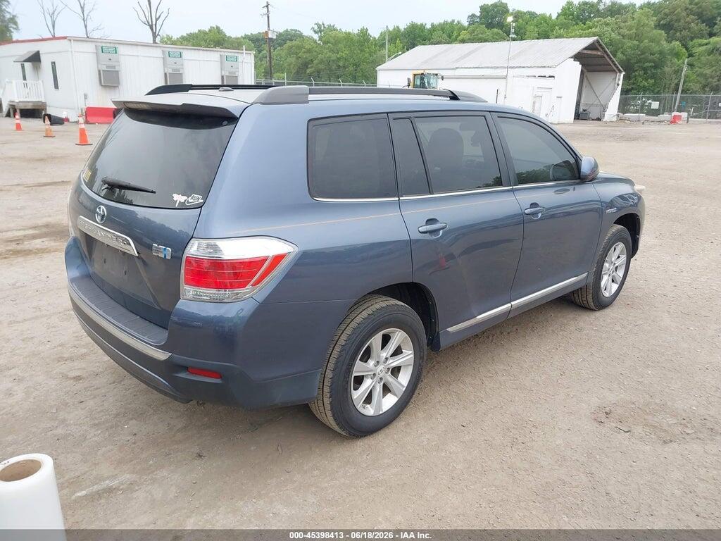 JTEBC3EH4C2009045 2012 TOYOTA HIGHLANDER HYBRID photo no. 4