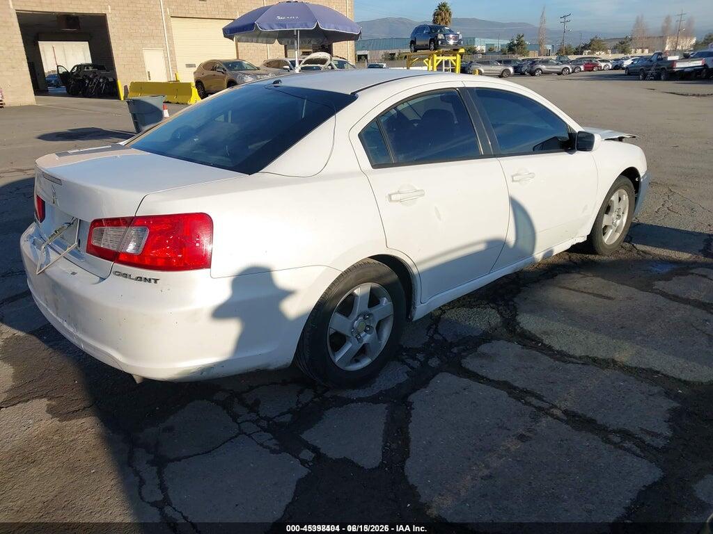 4A32B2FF3CE009029 2012 MITSUBISHI GALANT photo no. 4