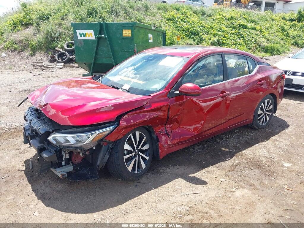 3N1AB8CV3NY214615 2022 NISSAN SENTRA photo no. 2
