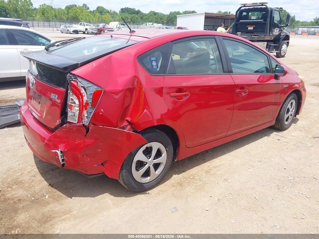 JTDKN3DU4E0359402 2014 TOYOTA PRIUS photo no. 4