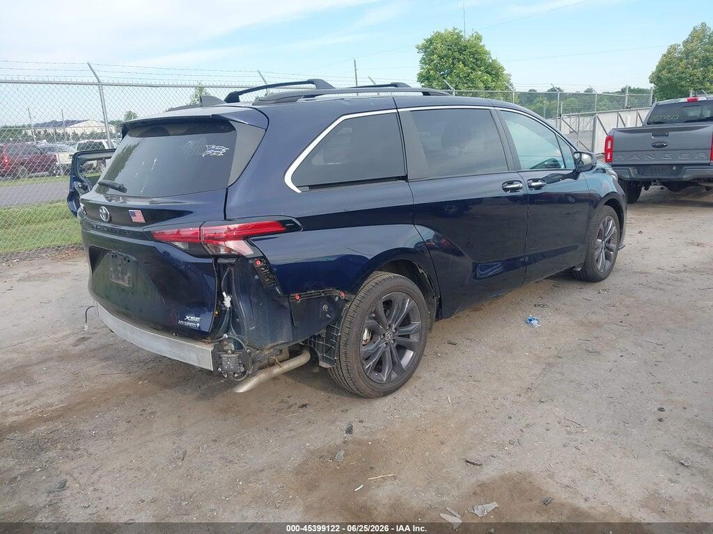 5TDDRKEC6NS079183 2022 TOYOTA SIENNA photo no. 4