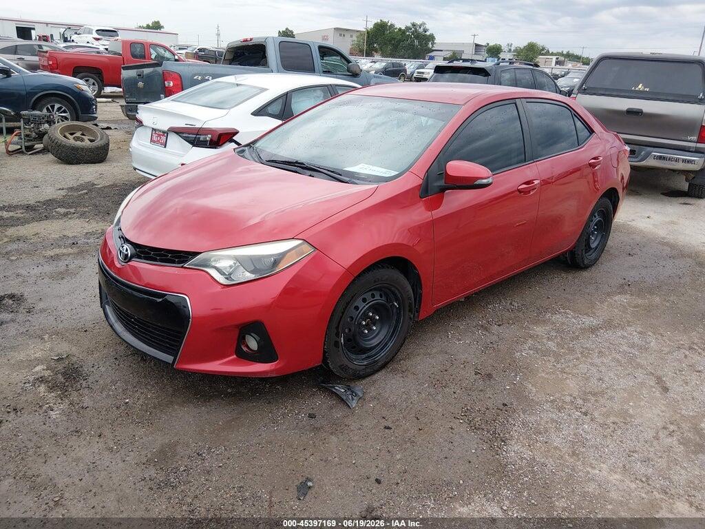5YFBURHE3EP110040 2014 TOYOTA COROLLA photo no. 2