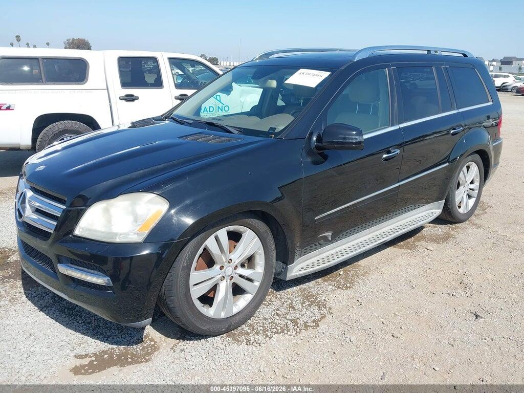 4JGBF7BE1CA766998 2012 MERCEDES-BENZ GL 450 photo no. 2