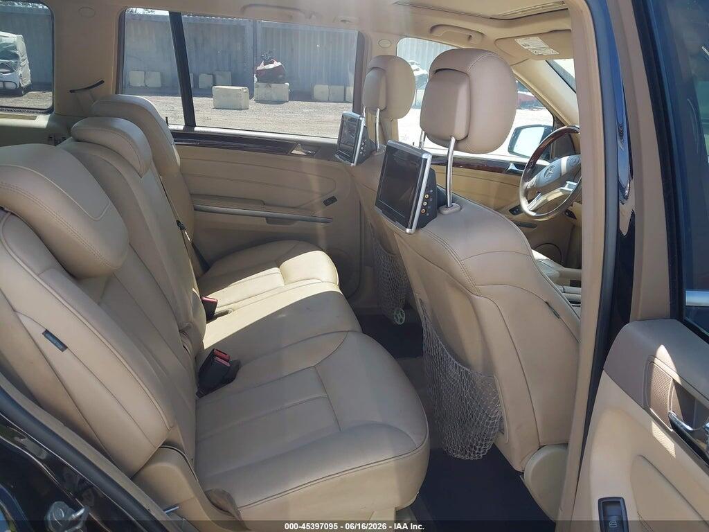 4JGBF7BE1CA766998 2012 MERCEDES-BENZ GL 450 photo no. 8