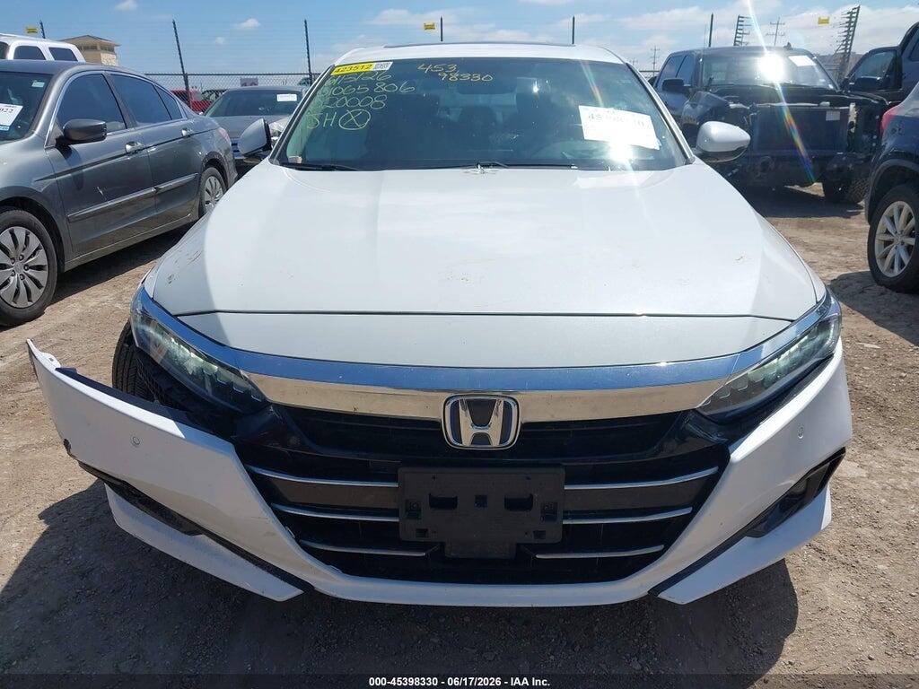 1HGCV3F95MA020008 2021 HONDA ACCORD HYBRID photo no. 12