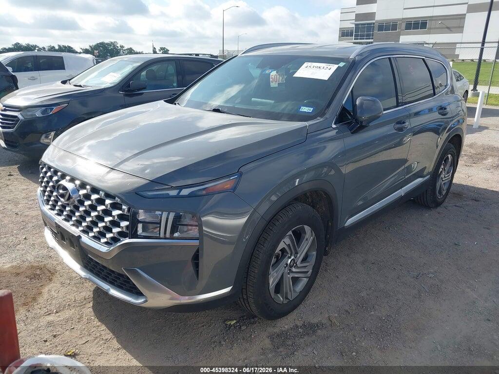 5NMS24AJ6MH350997 2021 HYUNDAI SANTA FE photo no. 2