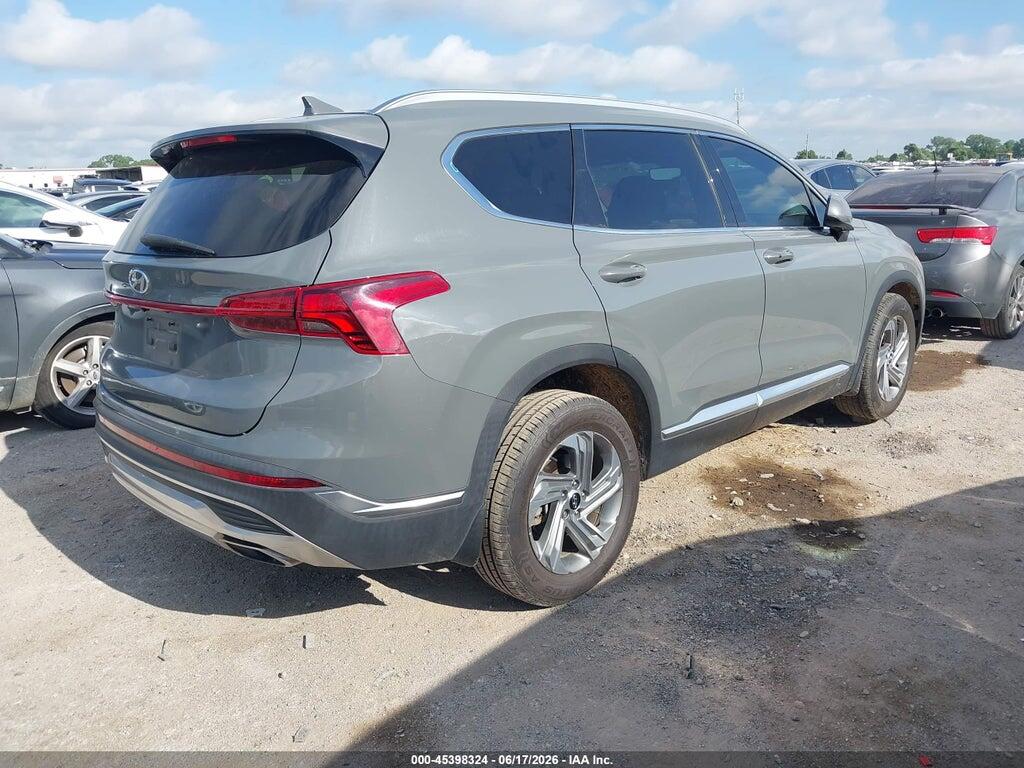 5NMS24AJ6MH350997 2021 HYUNDAI SANTA FE photo no. 4