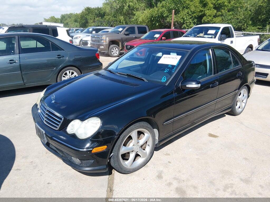 WDBRF52H26F731264 2006 MERCEDES-BENZ C 230 photo no. 2