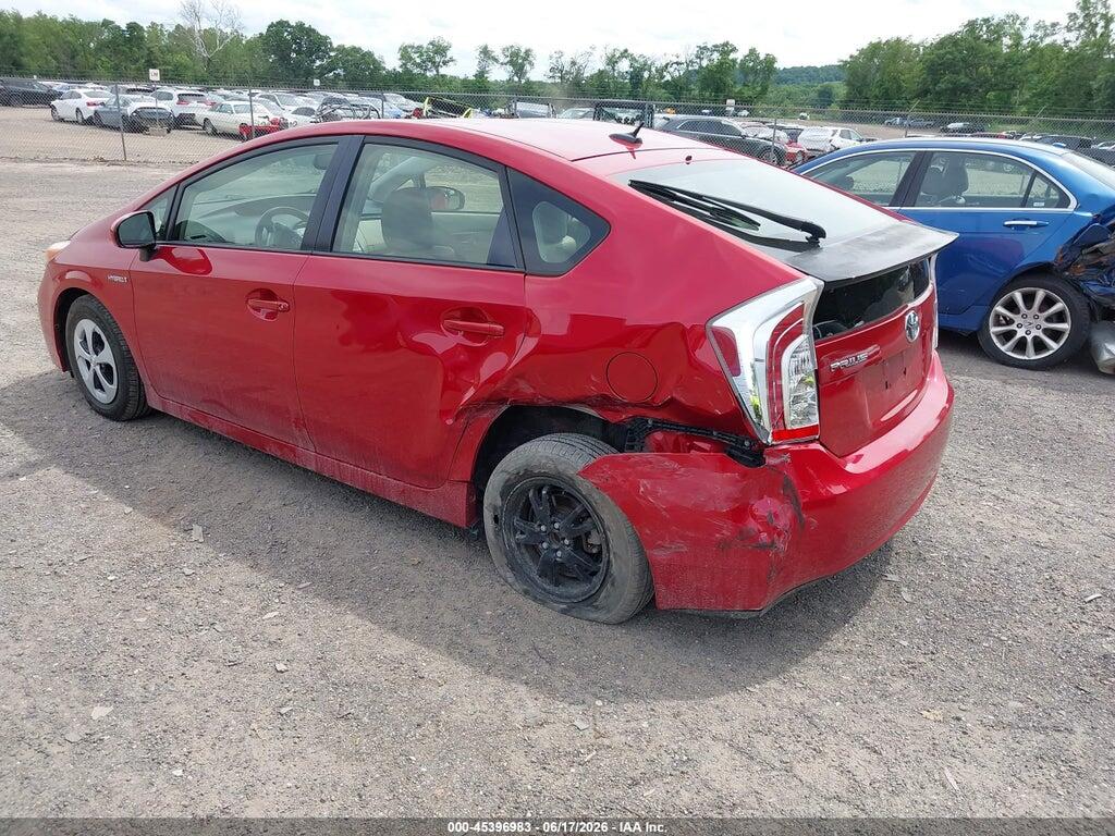 JTDKN3DU3C0334634 2012 TOYOTA PRIUS photo no. 3