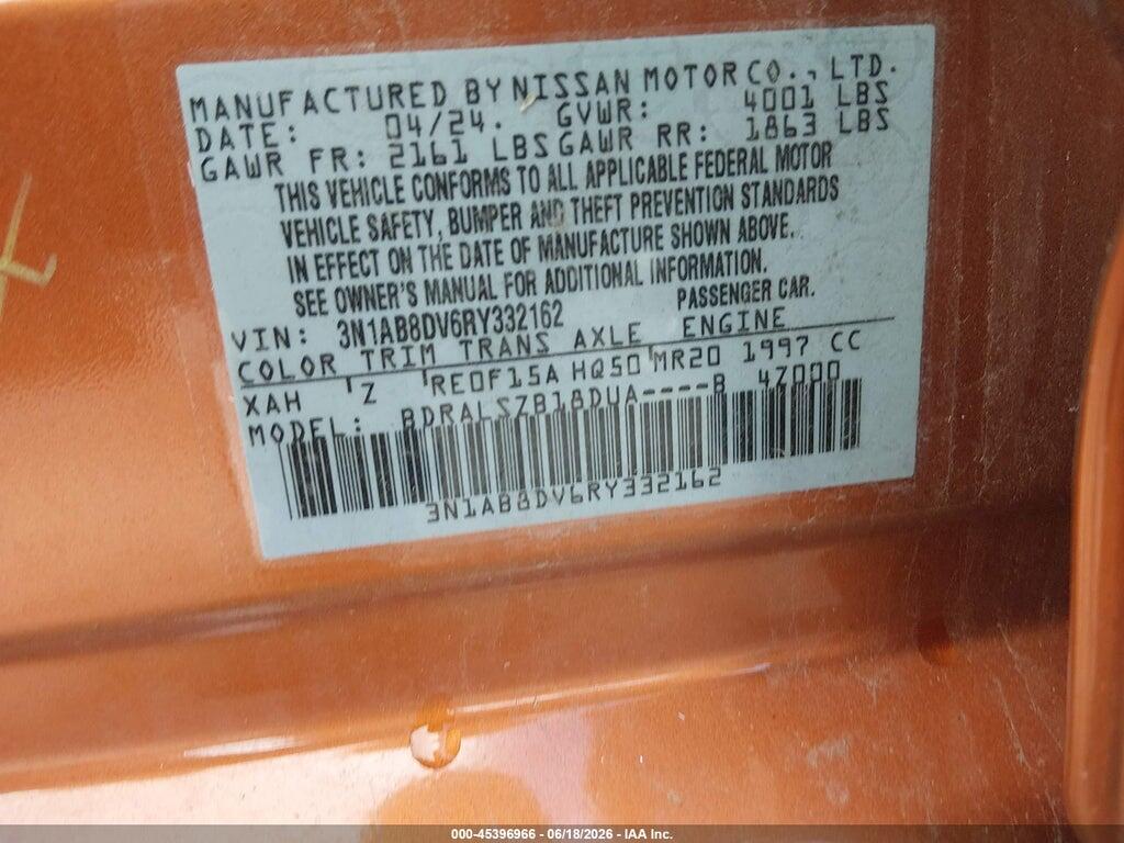 3N1AB8DV6RY332162 2024 NISSAN SENTRA photo no. 9