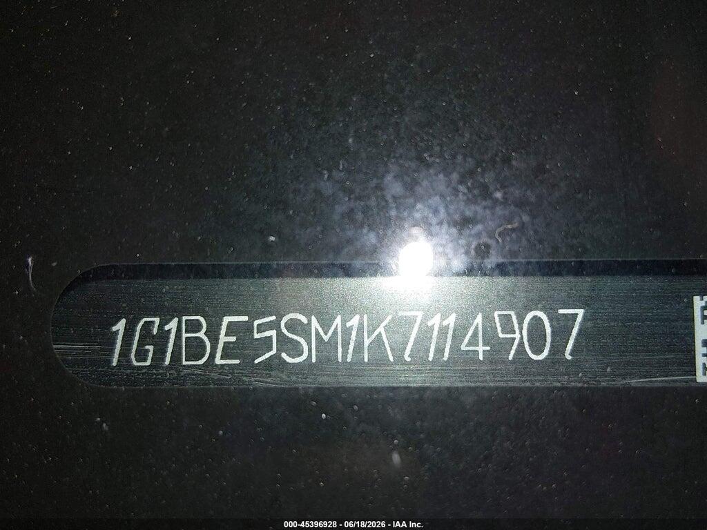 1G1BE5SM1K7114907 2019 CHEVROLET CRUZE photo no. 9