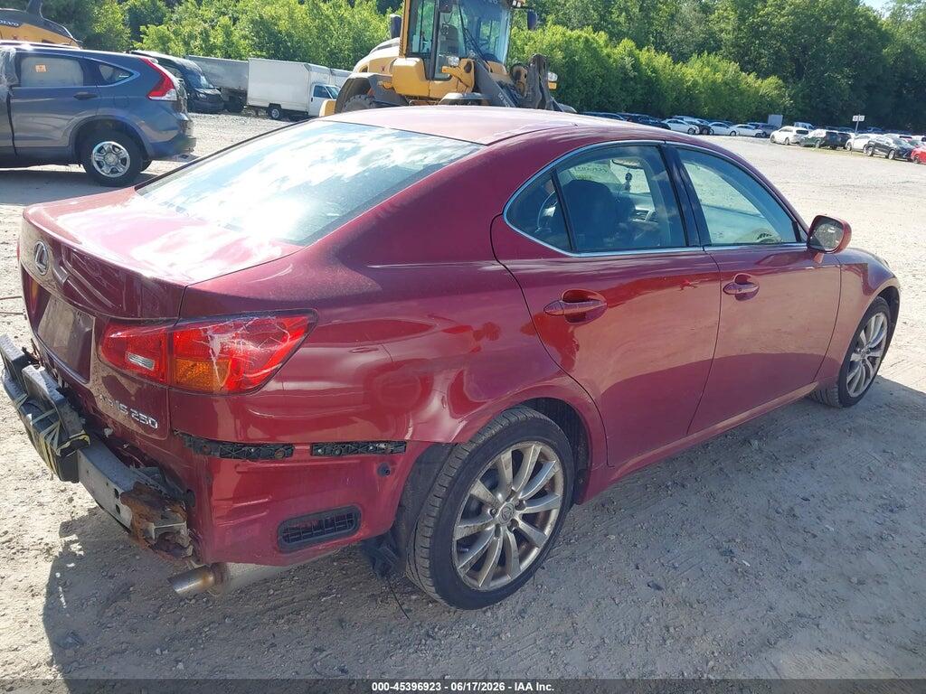JTHCK262062008641 2006 LEXUS IS 250 photo no. 4
