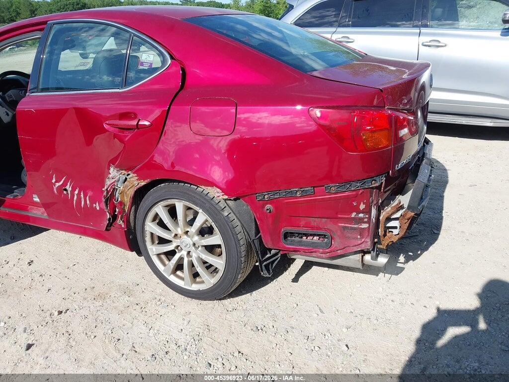 JTHCK262062008641 2006 LEXUS IS 250 photo no. 6