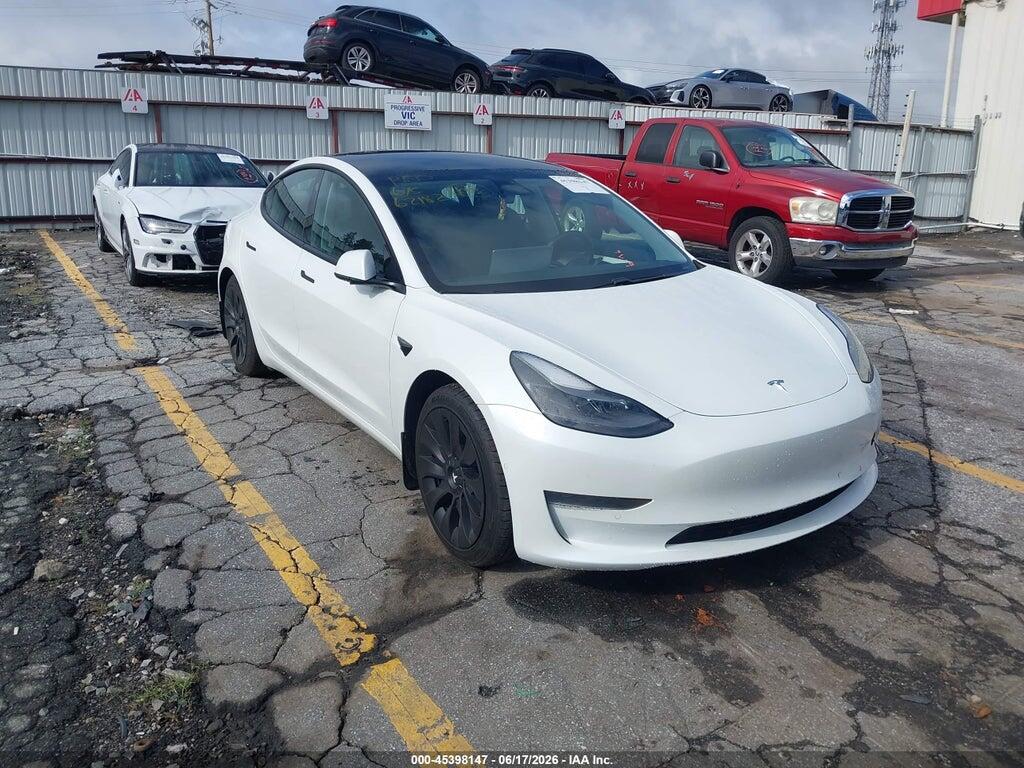 5YJ3E1EA3MF062182 2021 TESLA MODEL 3 photo no. 1