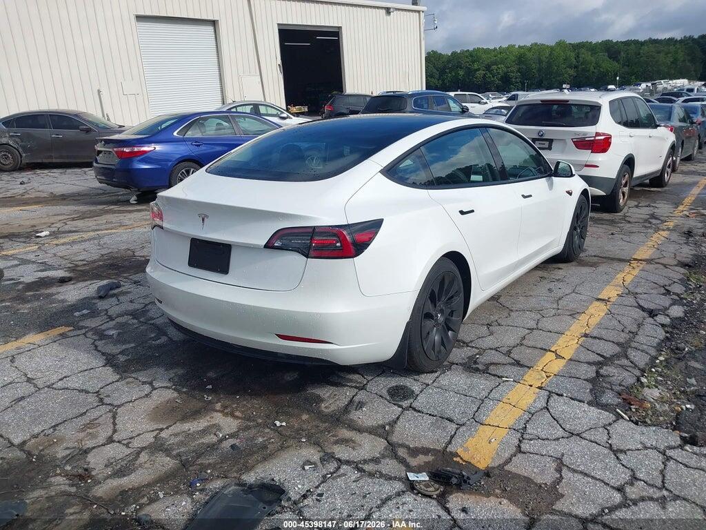 5YJ3E1EA3MF062182 2021 TESLA MODEL 3 photo no. 4