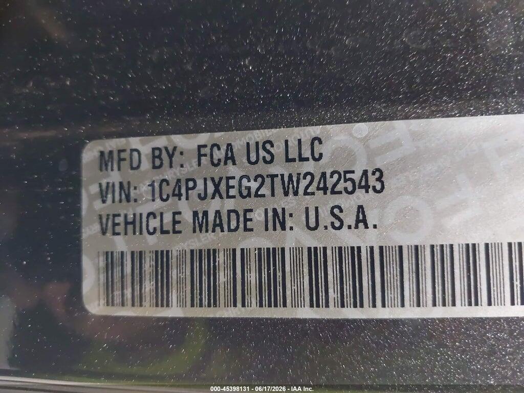 1C4PJXEG2TW242543 2026 JEEP WRANGLER photo no. 9