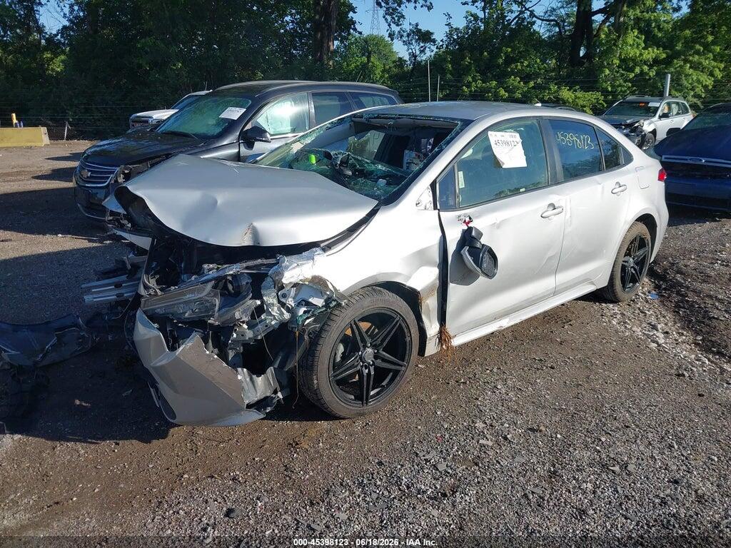 JTDEPMAE1MJ188479 2021 TOYOTA COROLLA photo no. 2