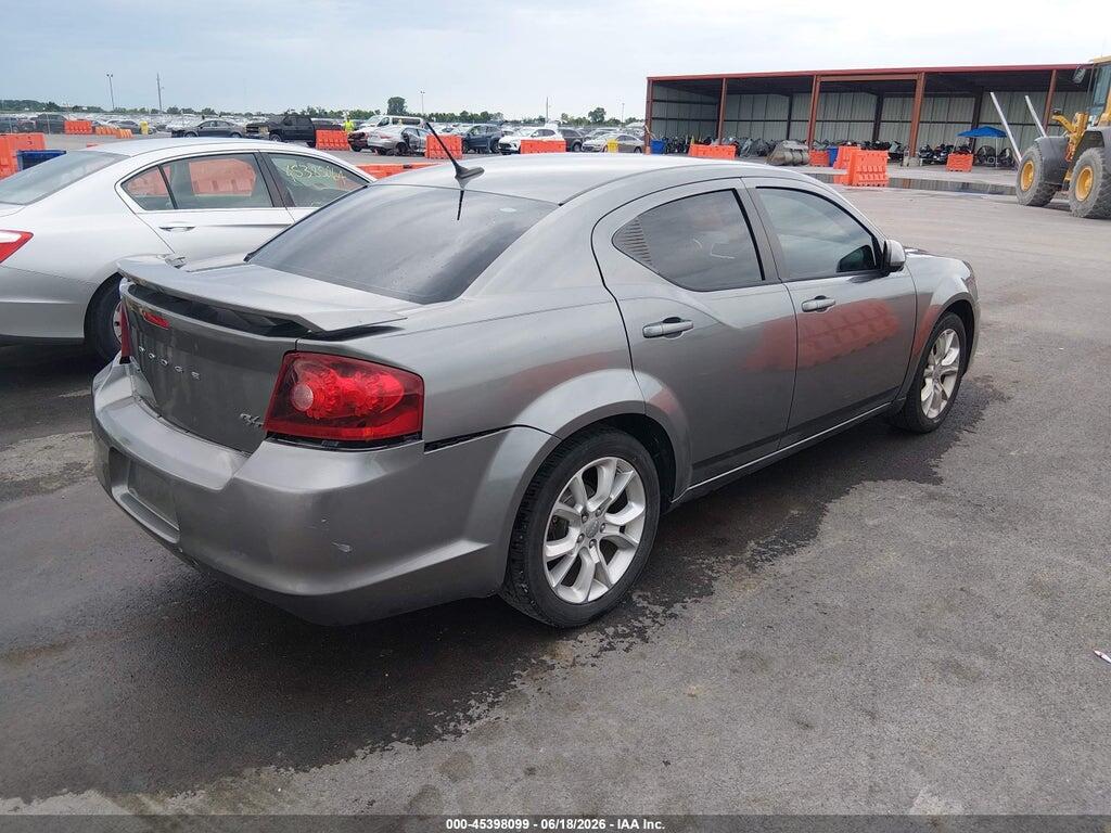 1C3CDZBG8DN581583 2013 DODGE AVENGER photo no. 4