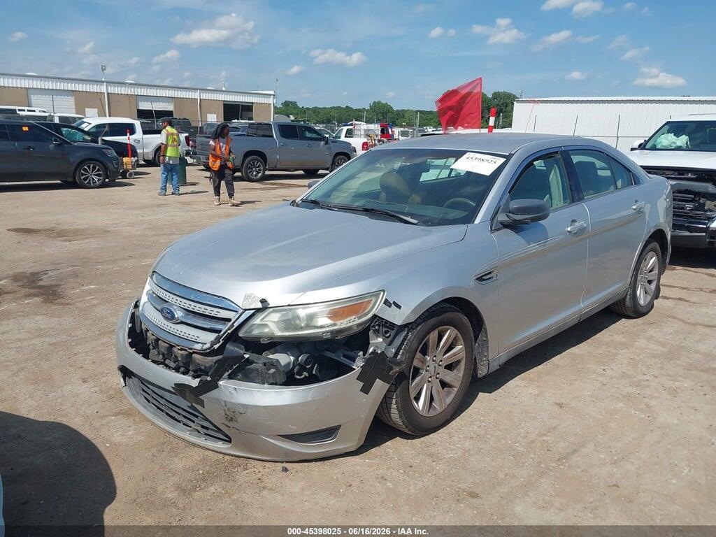 1FAHP2DW2AG147105 2010 FORD TAURUS photo no. 2