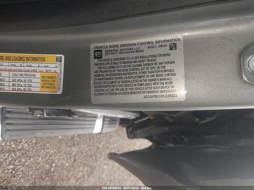 2GC4YPEY2R1135323 2024 CHEVROLET SILVERADO 2500HD photo no. 9