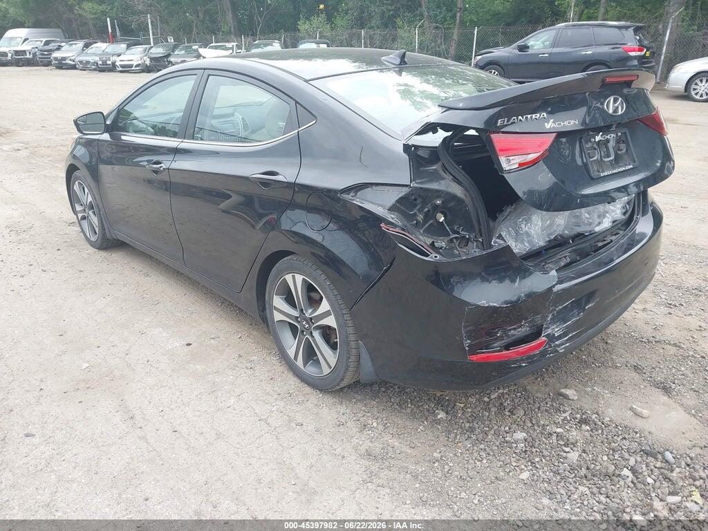 KMHDH4AHXFU371444 2015 HYUNDAI ELANTRA photo no. 3
