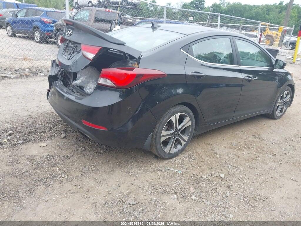 KMHDH4AHXFU371444 2015 HYUNDAI ELANTRA photo no. 4