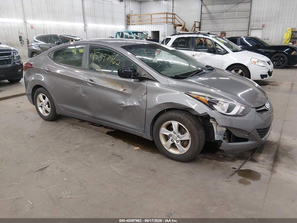 5NPDH4AE4EH466505 2014 HYUNDAI ELANTRA photo no. 1