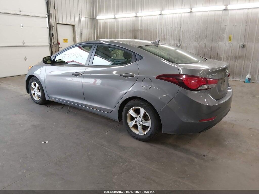 5NPDH4AE4EH466505 2014 HYUNDAI ELANTRA photo no. 3