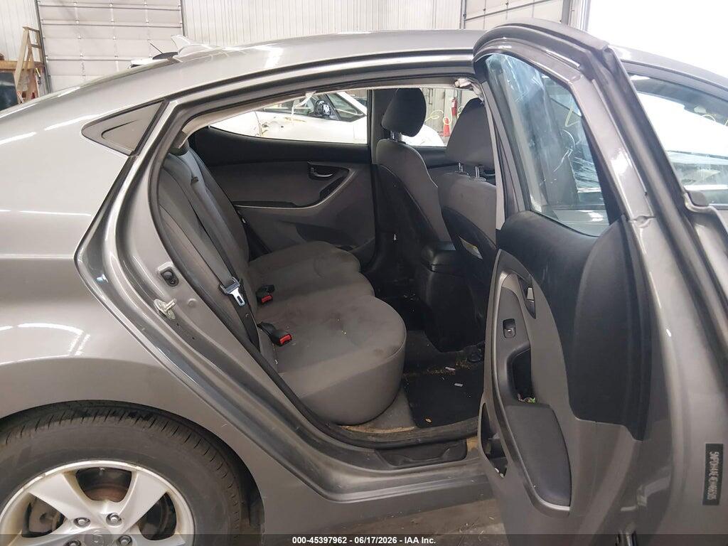 5NPDH4AE4EH466505 2014 HYUNDAI ELANTRA photo no. 8