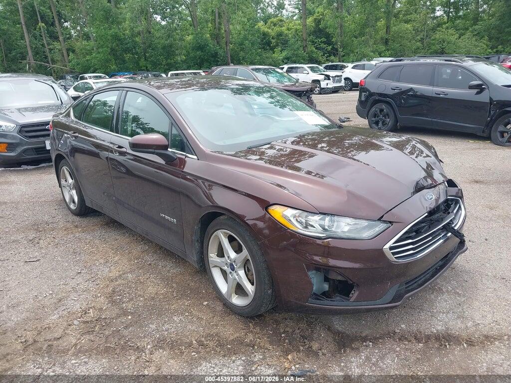 3FA6P0LU6KR165368 2019 FORD FUSION HYBRID photo no. 1