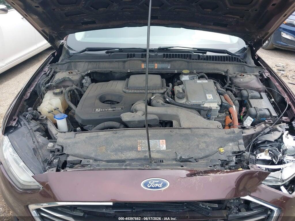 3FA6P0LU6KR165368 2019 FORD FUSION HYBRID photo no. 10
