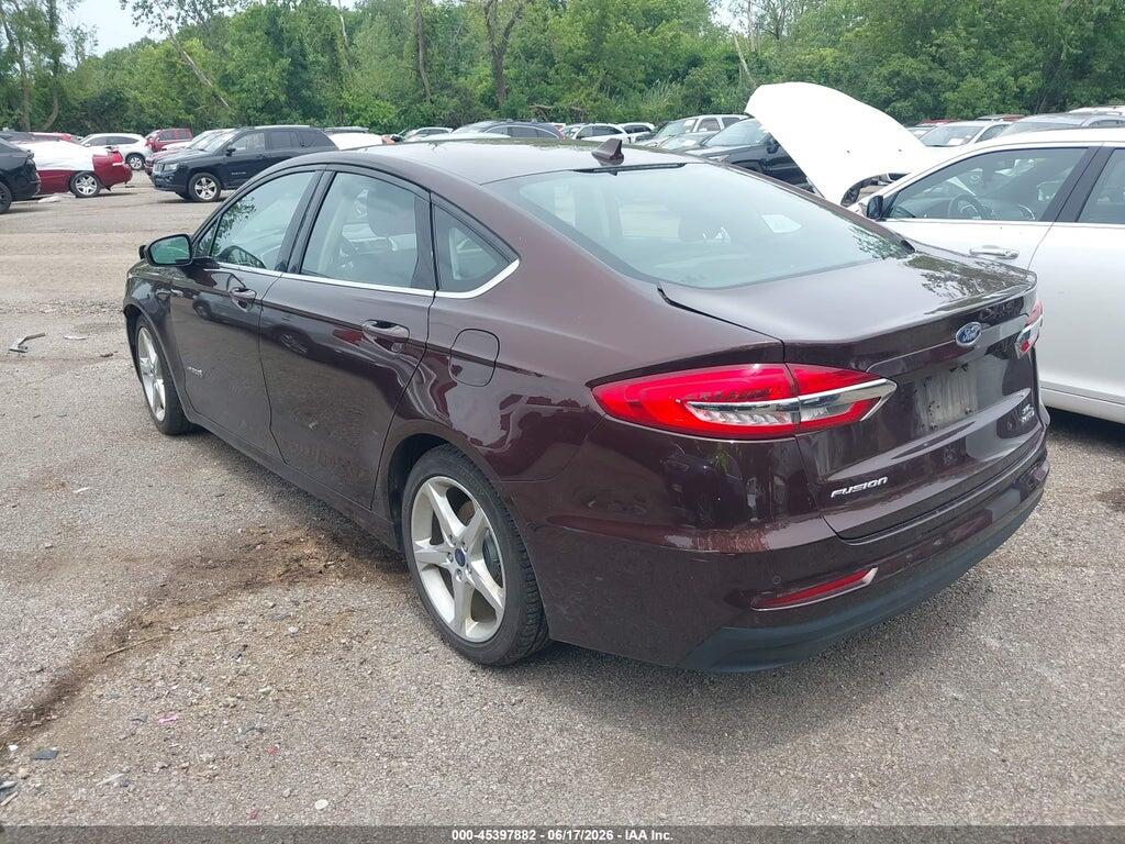 3FA6P0LU6KR165368 2019 FORD FUSION HYBRID photo no. 3
