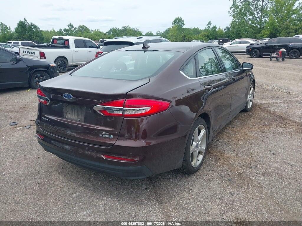 3FA6P0LU6KR165368 2019 FORD FUSION HYBRID photo no. 4
