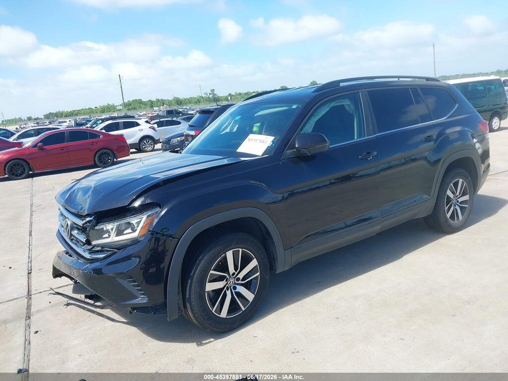 1V2DP2CA2MC598446 2021 VOLKSWAGEN ATLAS photo no. 2