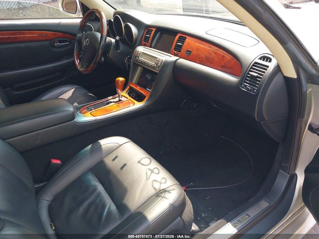 JTHFN48YX40055489 2004 LEXUS SC 430 photo no. 5