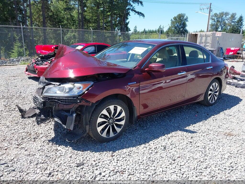 JHMCR6F54HC027347 2017 HONDA ACCORD HYBRID photo no. 2