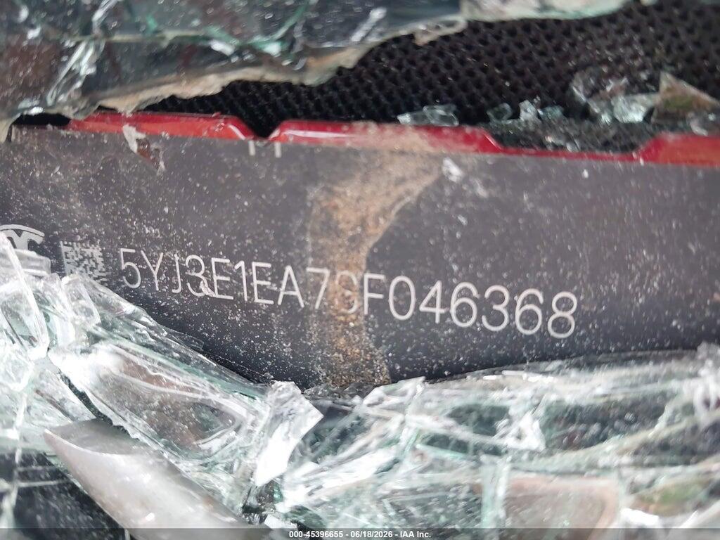 5YJ3E1EA7SF046368 2025 TESLA MODEL 3 photo no. 9