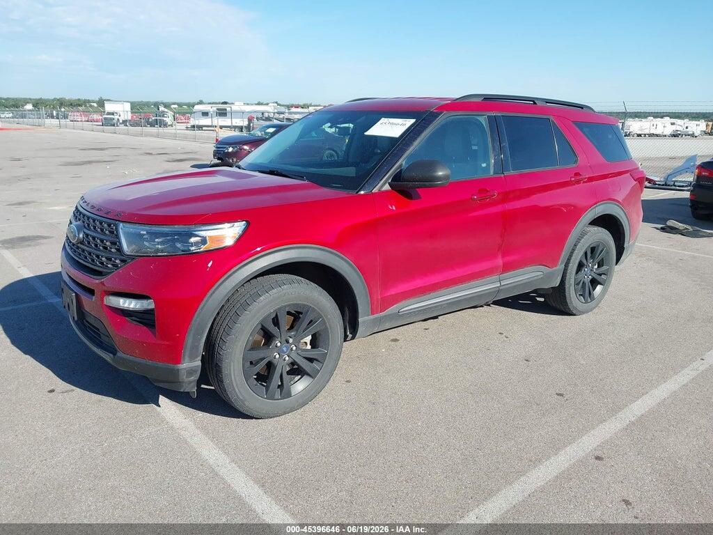 1FMSK8DH1MGA93699 2021 FORD EXPLORER photo no. 2