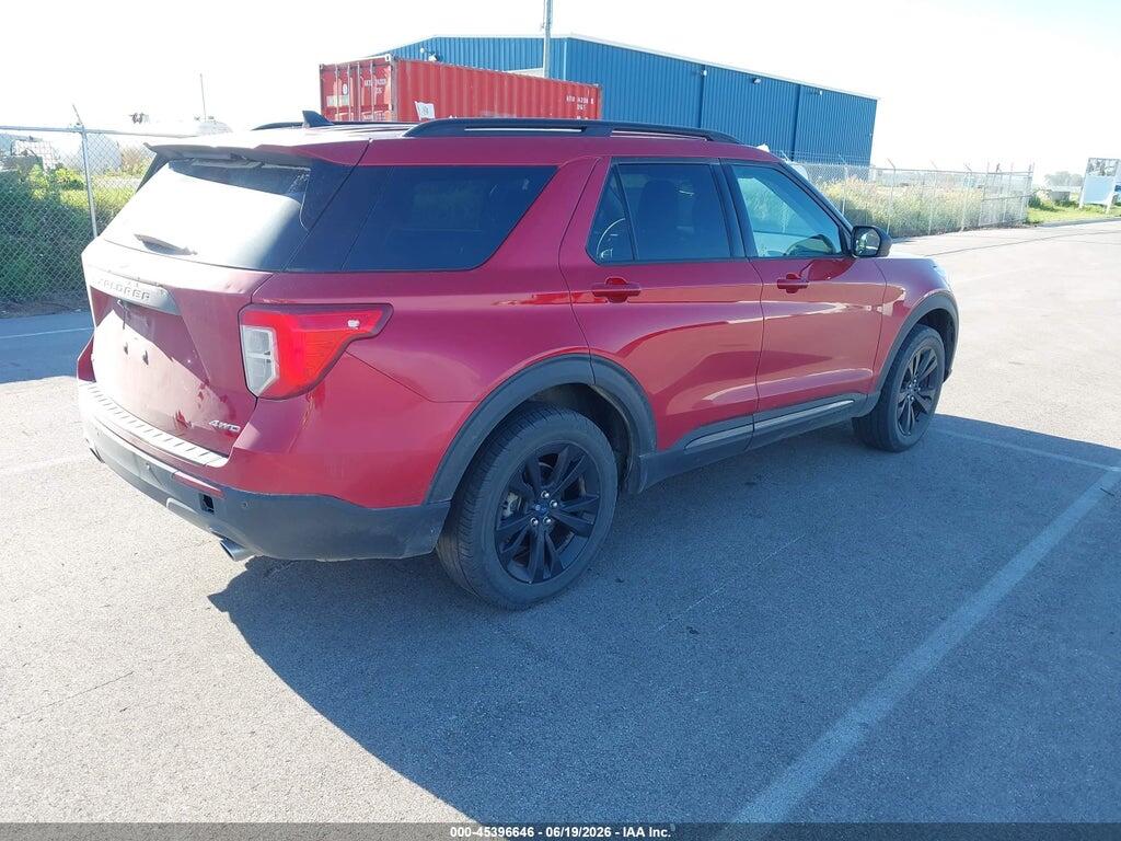 1FMSK8DH1MGA93699 2021 FORD EXPLORER photo no. 4