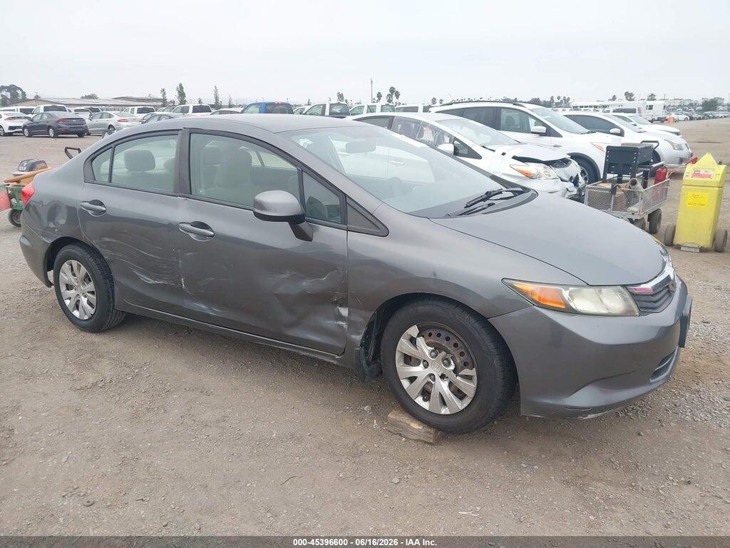 19XFB2F50CE345771 2012 HONDA CIVIC photo no. 1