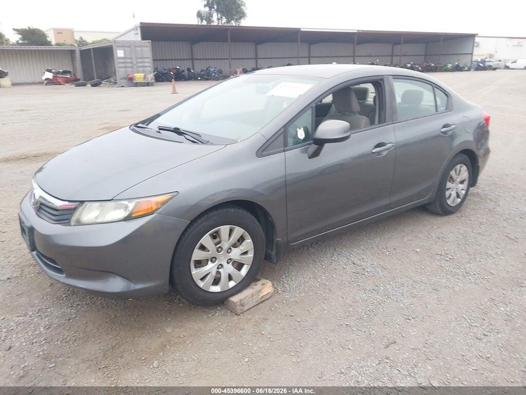 19XFB2F50CE345771 2012 HONDA CIVIC photo no. 2